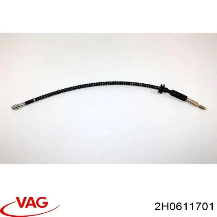 Шланг тормозной передний VAG 2H0611701 цена, от 12.18 USD