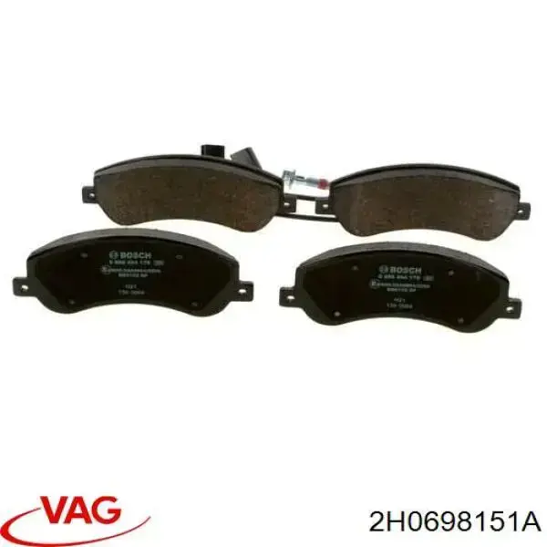 Тормозные колодки VAG 2H0698151A