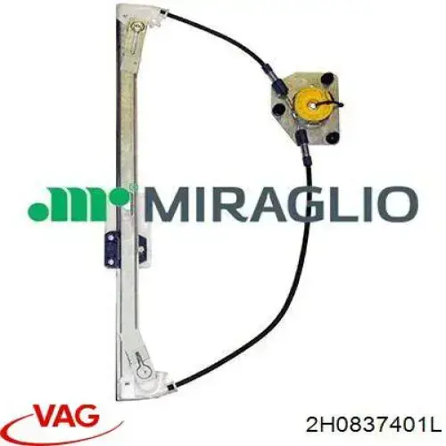 Механизм стеклоподъемника водительской двери VAG 2H0837401L цена, от 32.90 USD