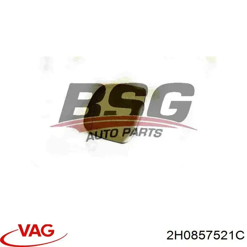 Купить 2H0857521C VAG Стекло зеркала заднего вида, левого