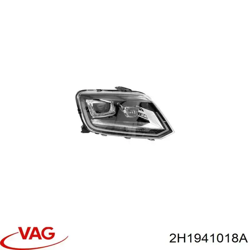 Правая фара 045458 VALEO