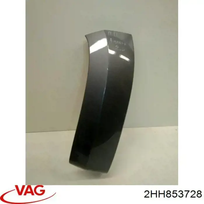 Молдинг передней арки колеса, правый Bapmic BF0116000047 цена, от 41.59 USD