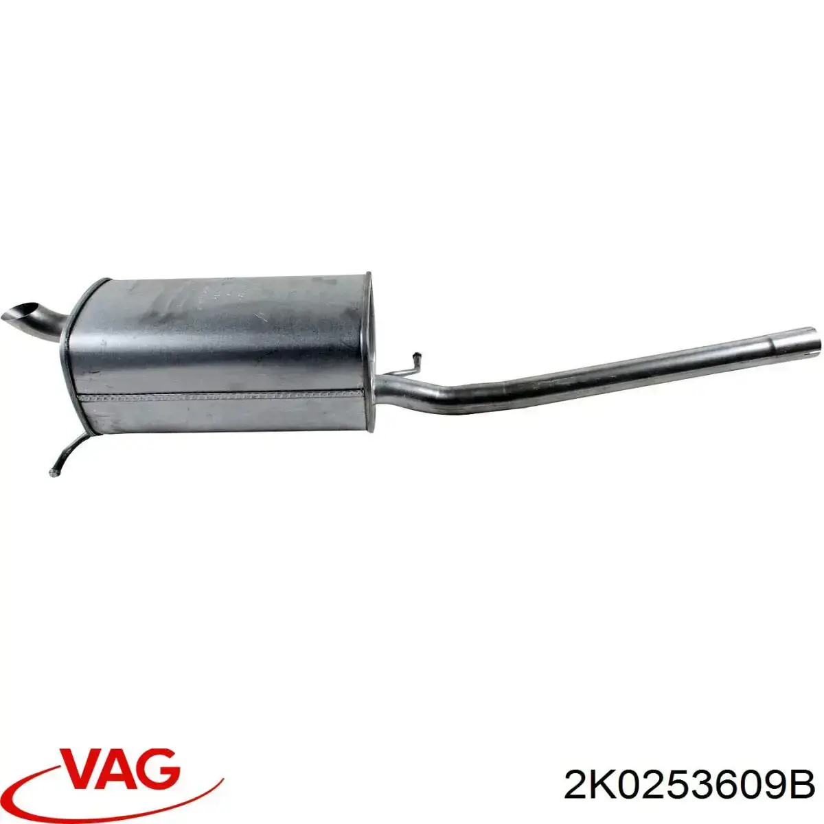 Выхлоп задний VAG 2K0253609B цена, от 69.46 USD