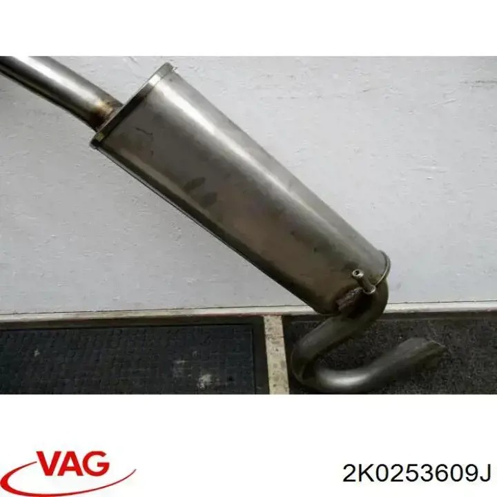 Глушитель задний JZW253609BS VAG