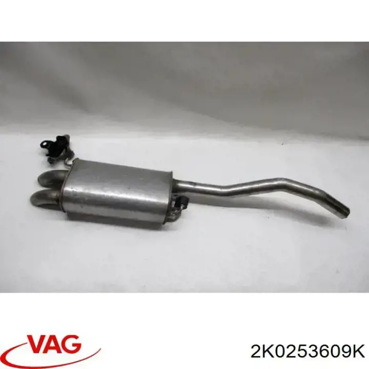 Выхлоп задний VAG 2K0253609K цена, от 46.66 USD