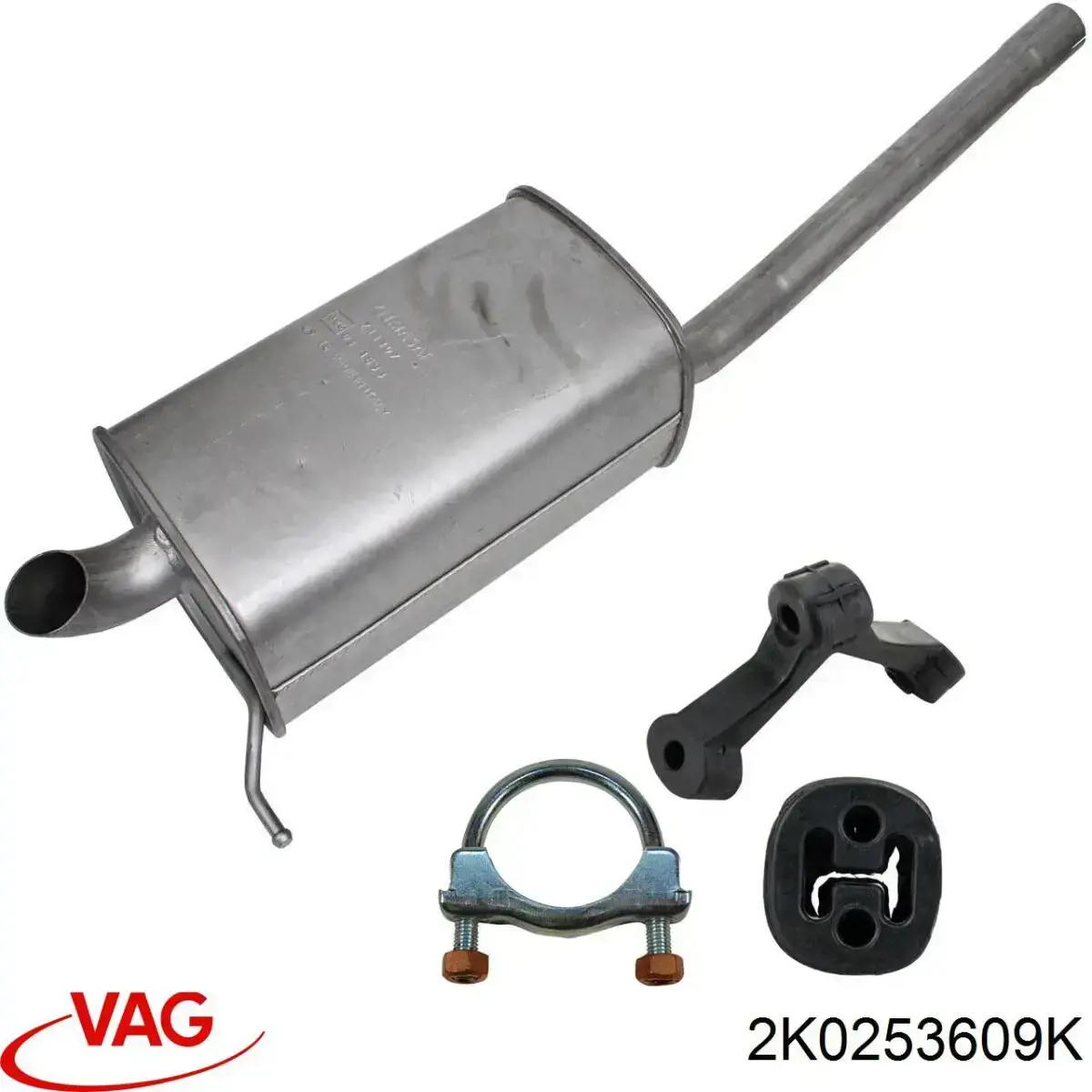 Глушитель задний 2K0253609K VAG