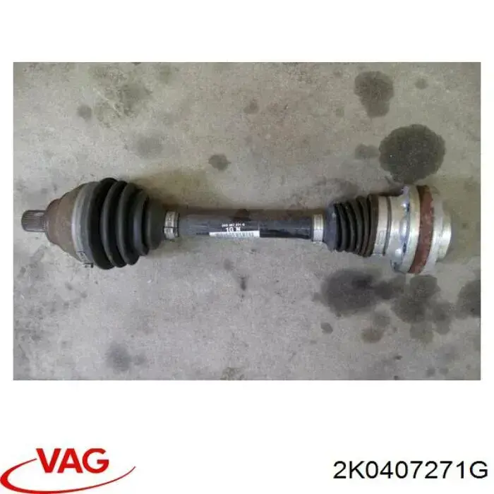 Купить 2K0407271GX VAG Привод в сборе левый