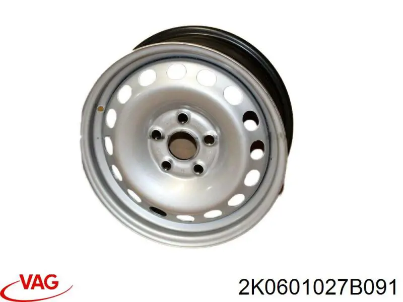 Диски колесные стальные (штампованные) VAG 2K0601027B091