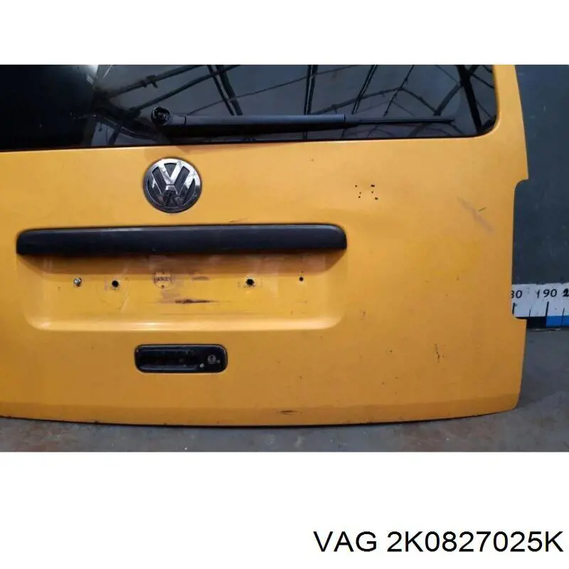 Porta traseira (3ª/5ª porta-malas (tampa de alcapão) para Volkswagen Caddy (2KB)