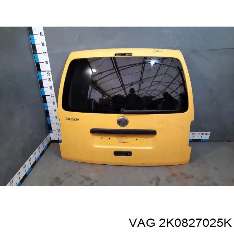 Задняя дверь на Volkswagen Caddy III 2KA, 2KH, 2CA, 2CH