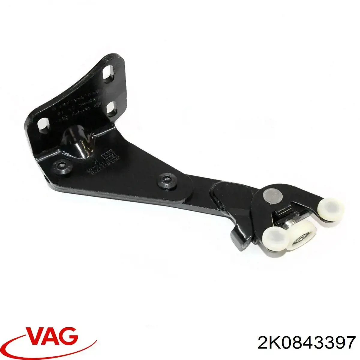 Ролик двери боковой (сдвижной) левый нижний VAG 2K0843397 цена, от 11.71 USD