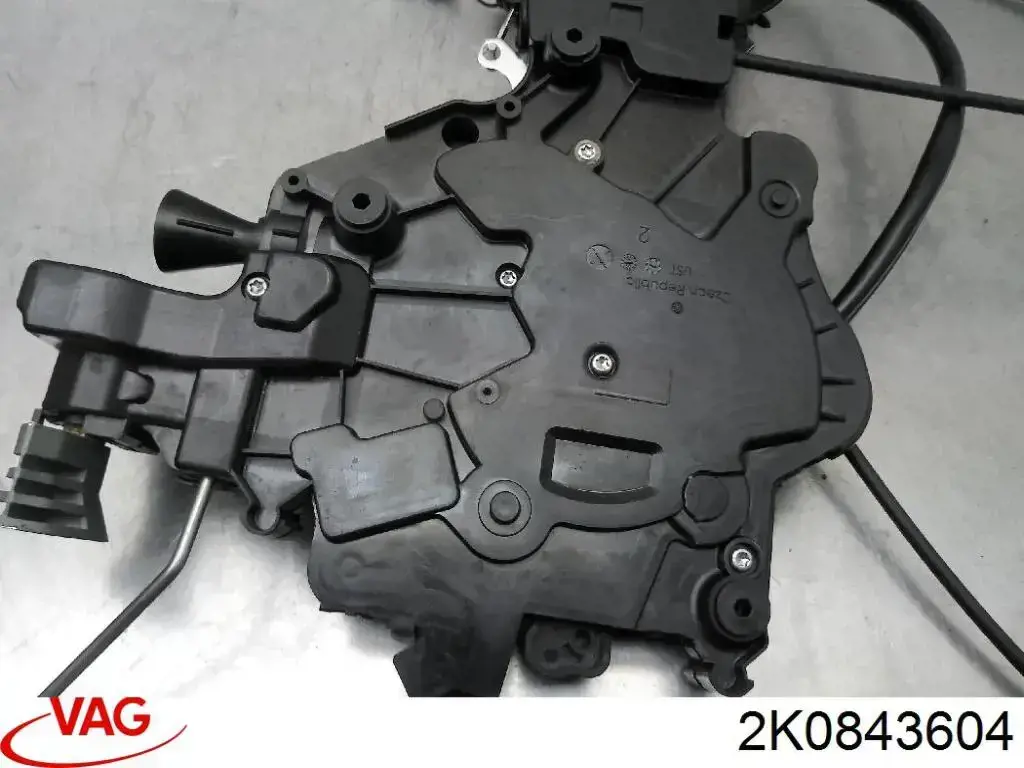 Фиксатор/петля (зацеп) замка сдвижной двери VAG 2K0843604