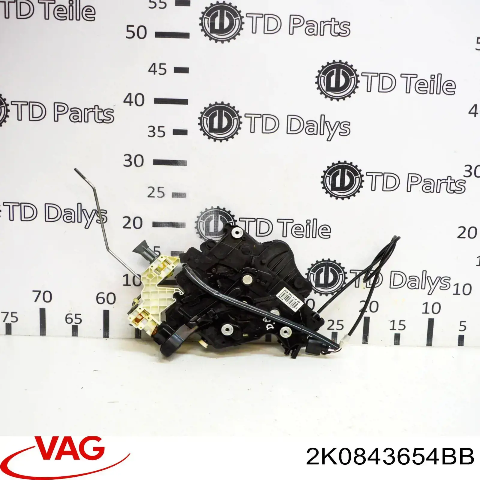 2K0843654BB VAG Cerradura de puerta corrediza lateral puerta corrediza original y equivalente