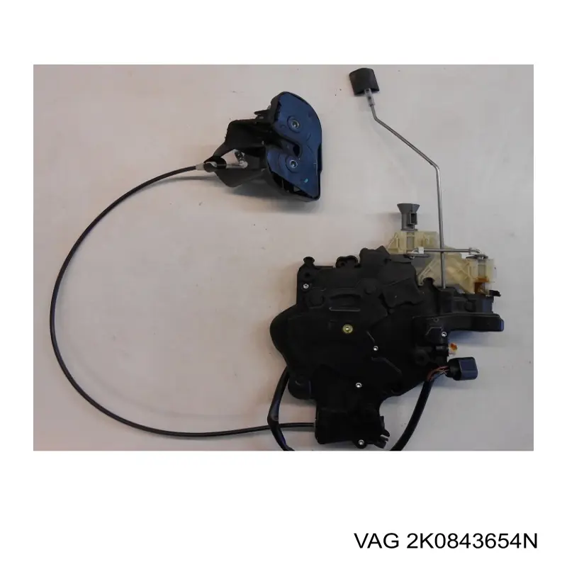 2K0843654N VAG Cerradura de puerta corrediza lateral puerta corrediza original y equivalente
