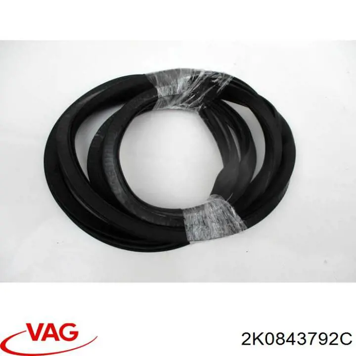 2K0843792C VAG Уплотнитель двери боковой/сдвижной