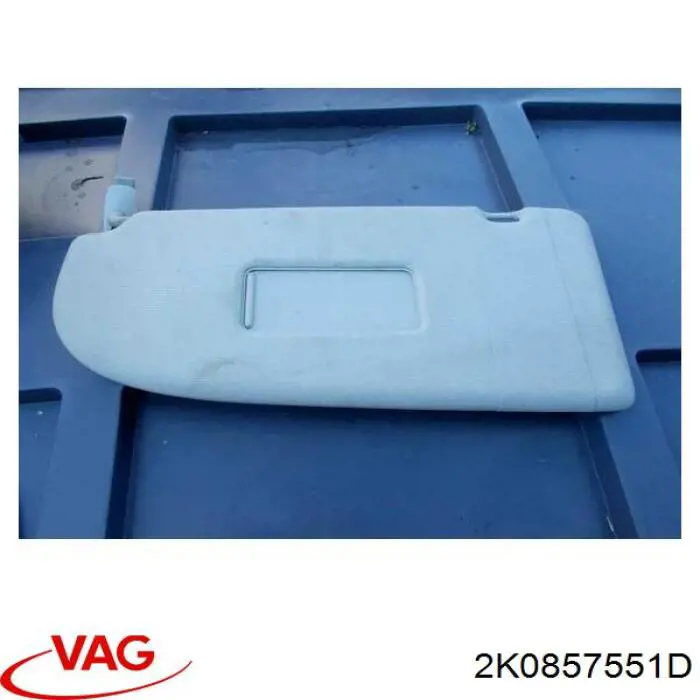 2K0857551D VAG Козырек противосолнечный