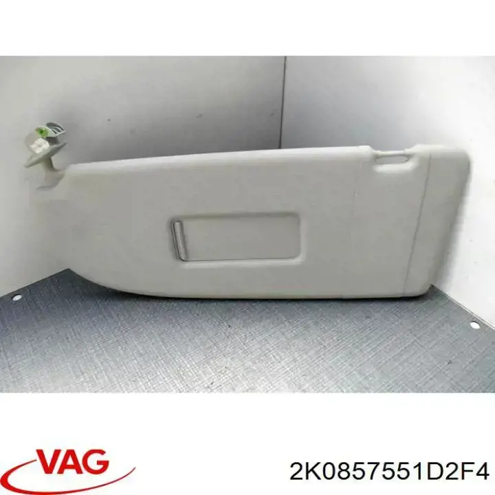 Купить 2K0857551D2F4 VAG Козырек солнцезащитный