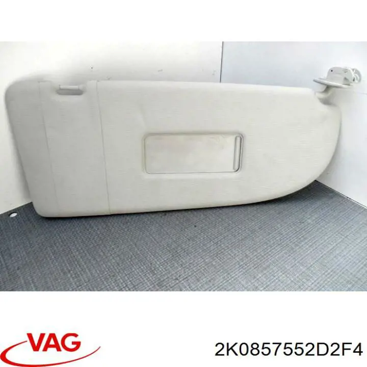 Козырек солнцезащитный автомобиля VAG 2K0857552D2F4 цена, от 10.15 USD