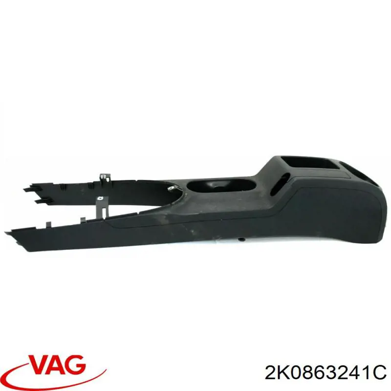 2K0863241C VAG Консоль центральная панели управления