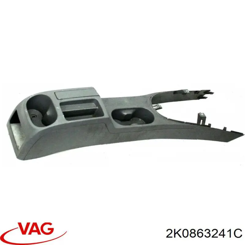 Купить 2K0863241C VAG Центральная консоль торпеды