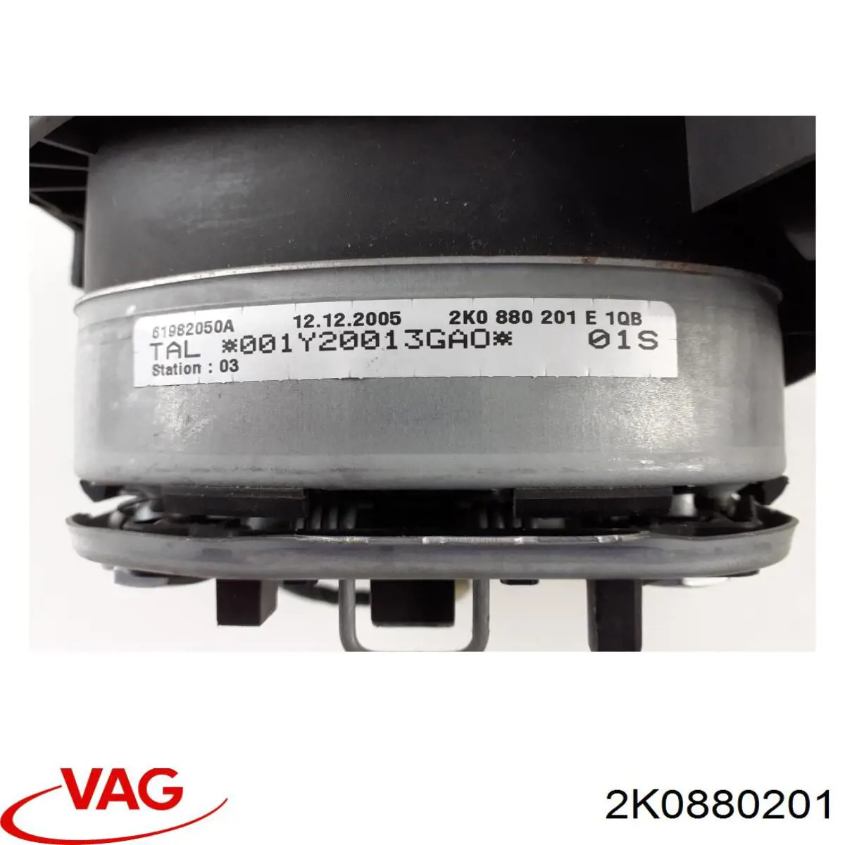 Купить 2K0880201 VAG Подушка AIRBAG водительская