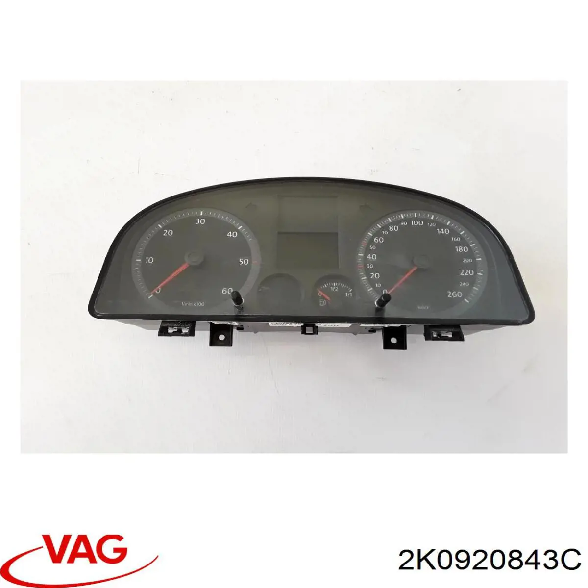 Приборная доска (щиток приборов) VAG 2K0920843C цена, от 25.34 USD