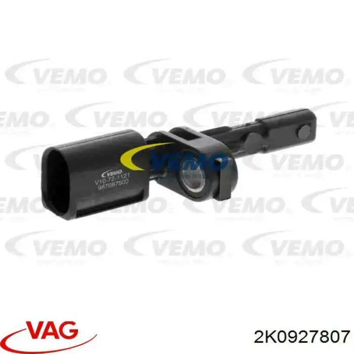 2K0927807 VAG sensor abs traseiro