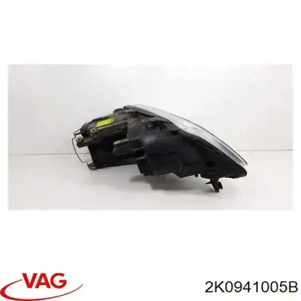Левая фара 2K0941005B VAG
