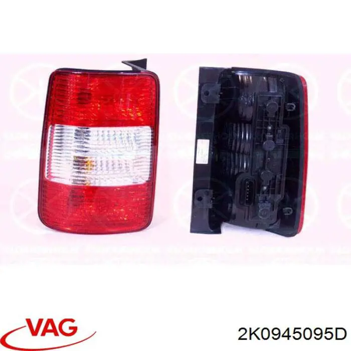 Задняя левая фара VAG 2K0945095D цена, от 28.47 USD