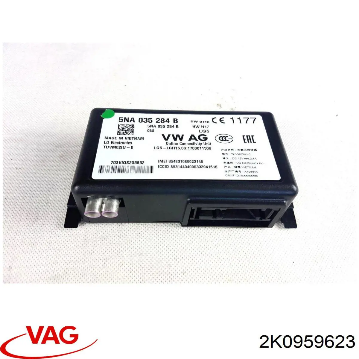 Купить 2K09596239B9 VAG 