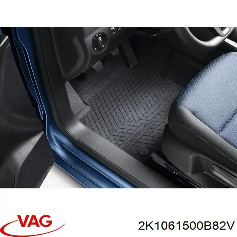 Комплект ковриков VAG 2K1061500B82V цена, от 126.88 USD