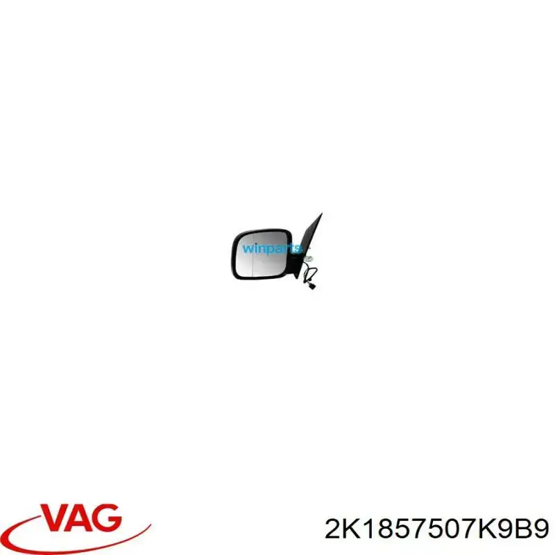 Зеркало заднего вида, левое VAG 2K1857507K9B9 цена, от 73.28 USD