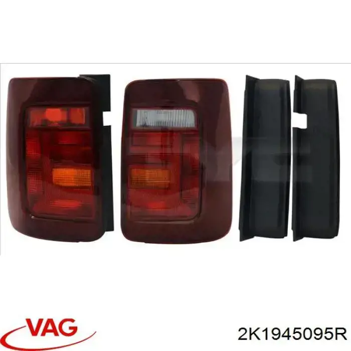 Задняя левая фара VAG 2K1945095R цена, от 152.74 USD