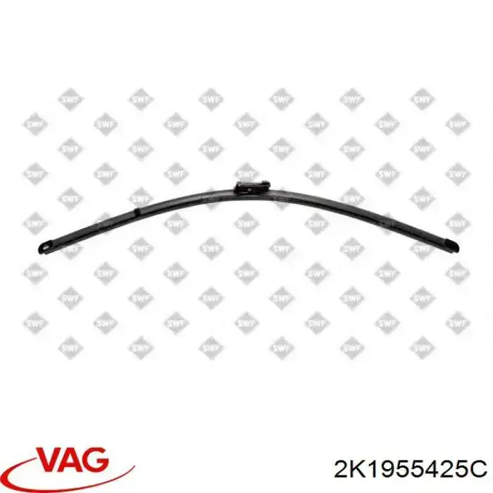Щетка стеклоочистителя лобового стекла, водительская Polcar W2VM441V цена, от 35.80 USD