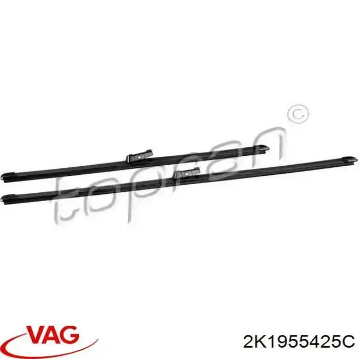Купить W2VM441V Polcar Щетка-дворник лобового стекла водительская