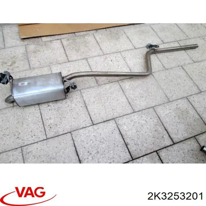 Средний глушитель Walker 10889