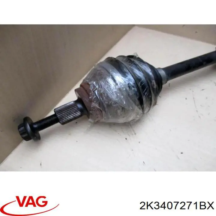 Привод передний левый VAG 2K3407271BX цена, от 85.20 USD