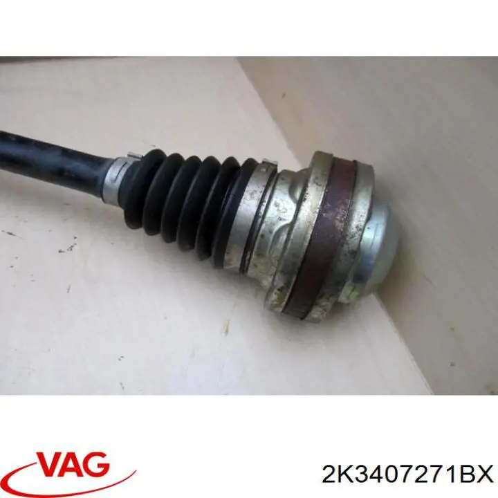 Купить 2K3407271BX VAG Привод в сборе левый