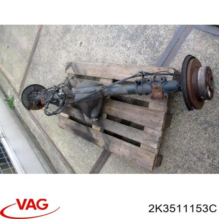Купить 2K3511153C VAG Отбойник рессоры подвески