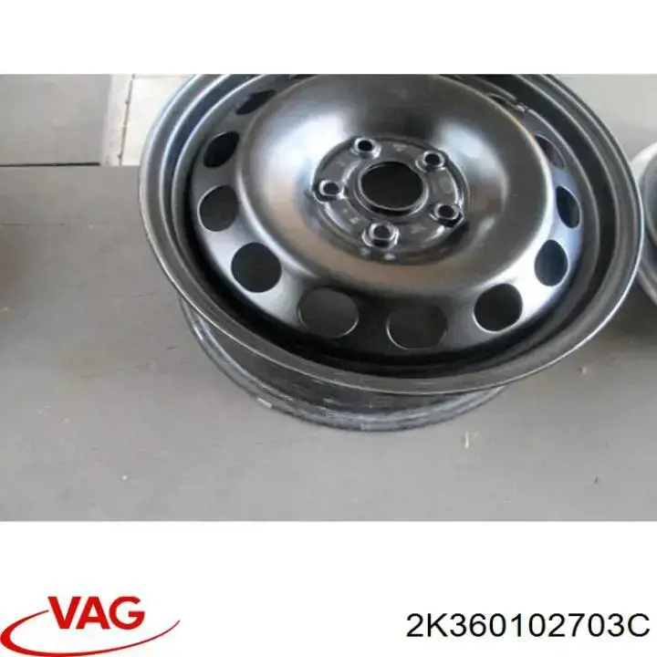 8P060102703C VAG Диски колесные стальные (штампованные)