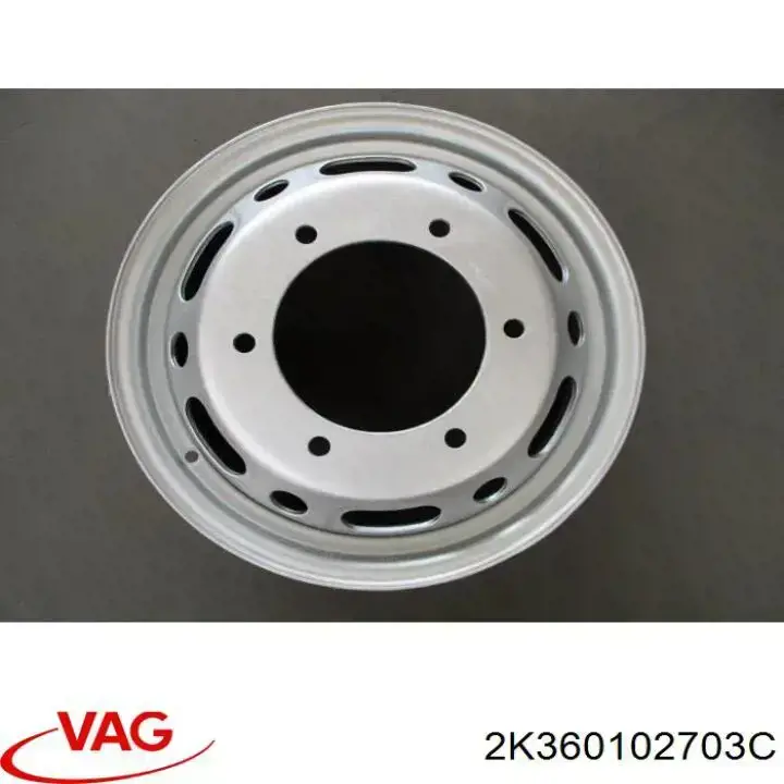 Купить 8P060102703C VAG Диски стальные