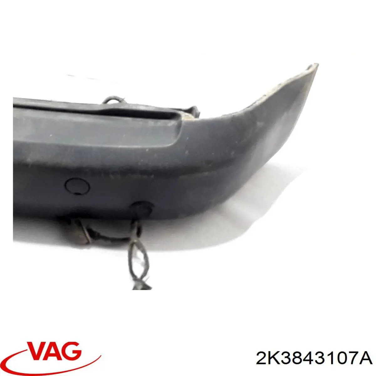 Дверь боковая (сдвижная) левая 2K3843107C VAG