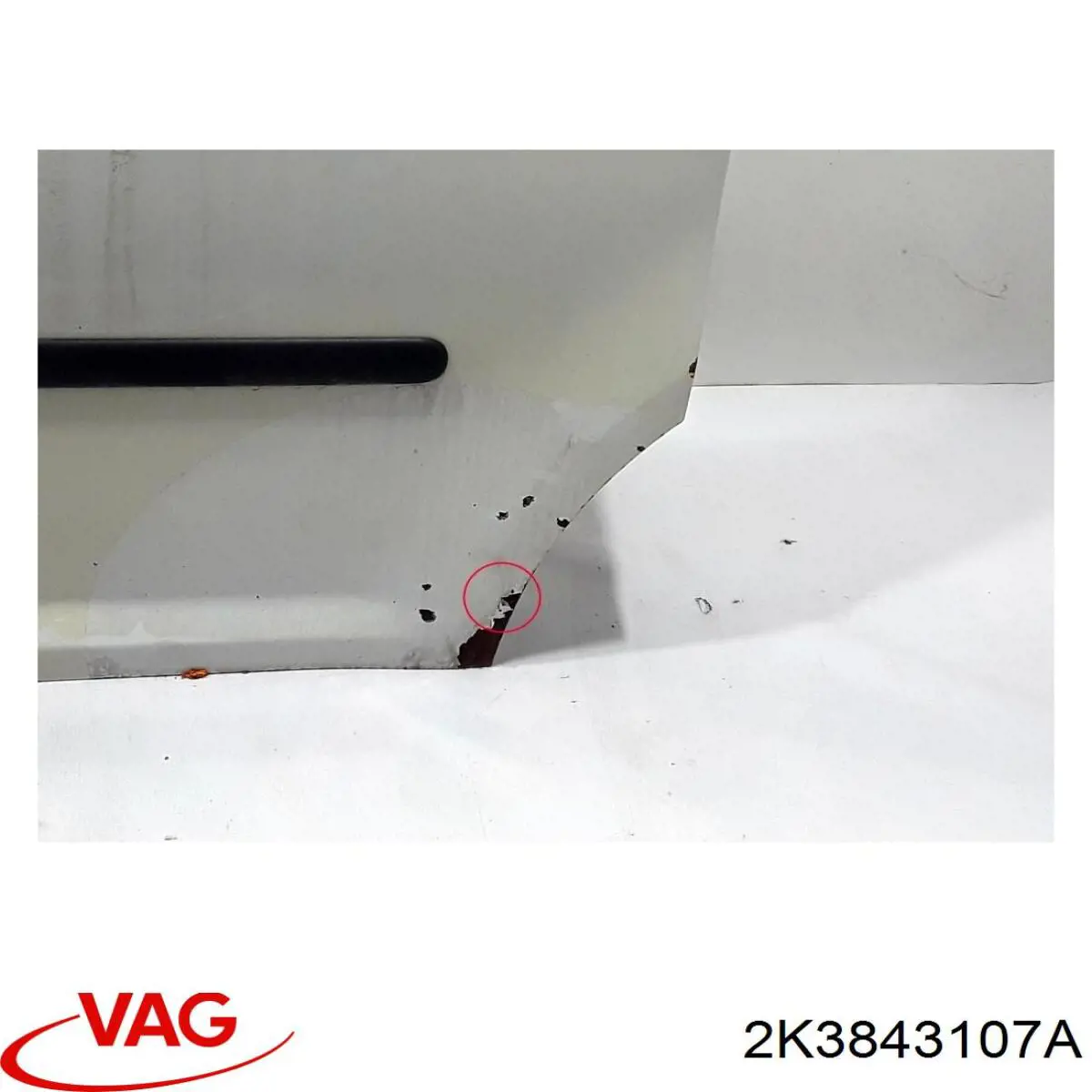 Купить 2K3843107C VAG Дверь боковая (сдвижная) левая