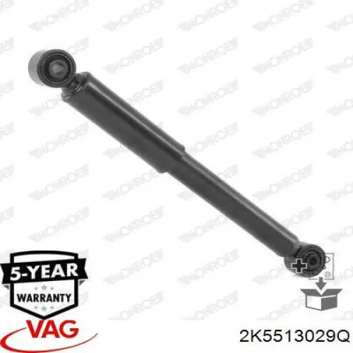 Стойка амортизатора задняя VAG 2K5513029Q цена, от 175.59 USD