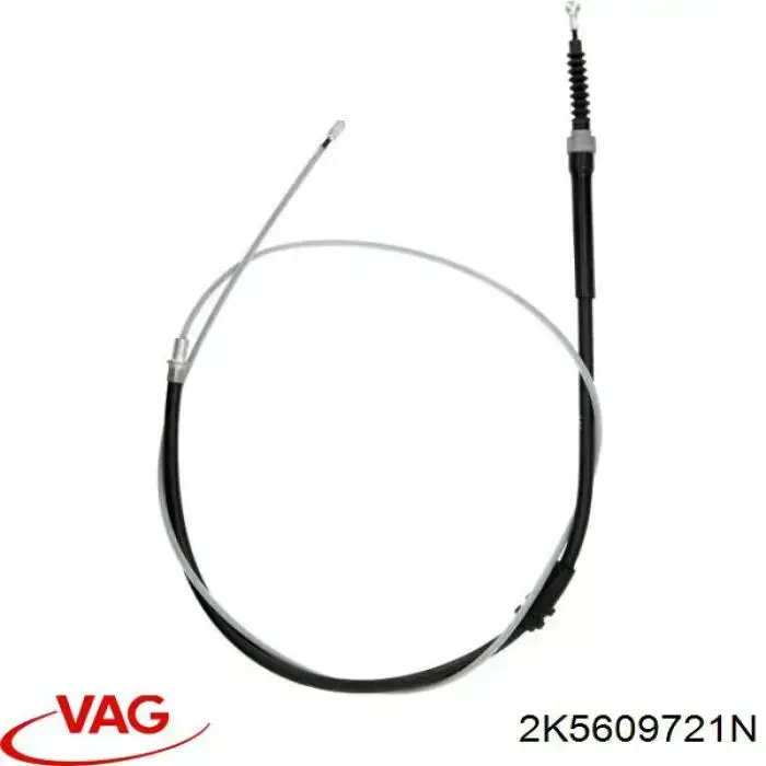 Задний трос ручника VAG 2K5609721N цена, от 14.46 USD
