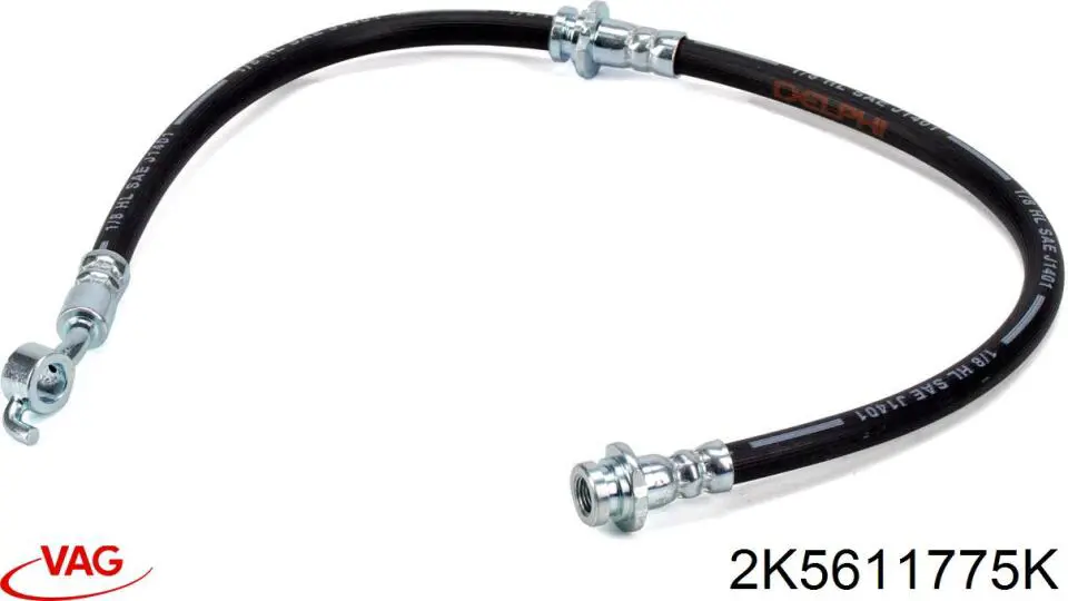 Шланг тормозной передний T85164 Brembo