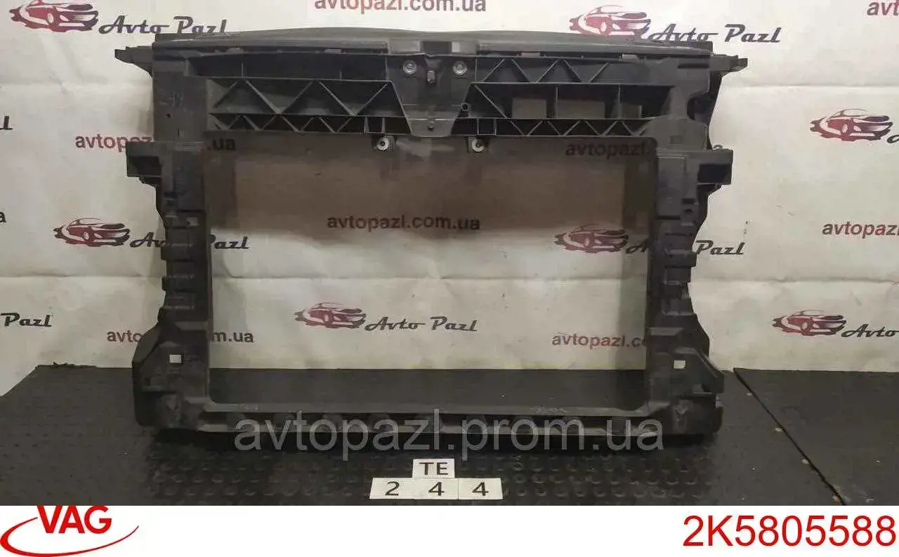 88051776002 Diamond/DPA суппорт радиатора вертикальный (монтажная панель крепления фар)