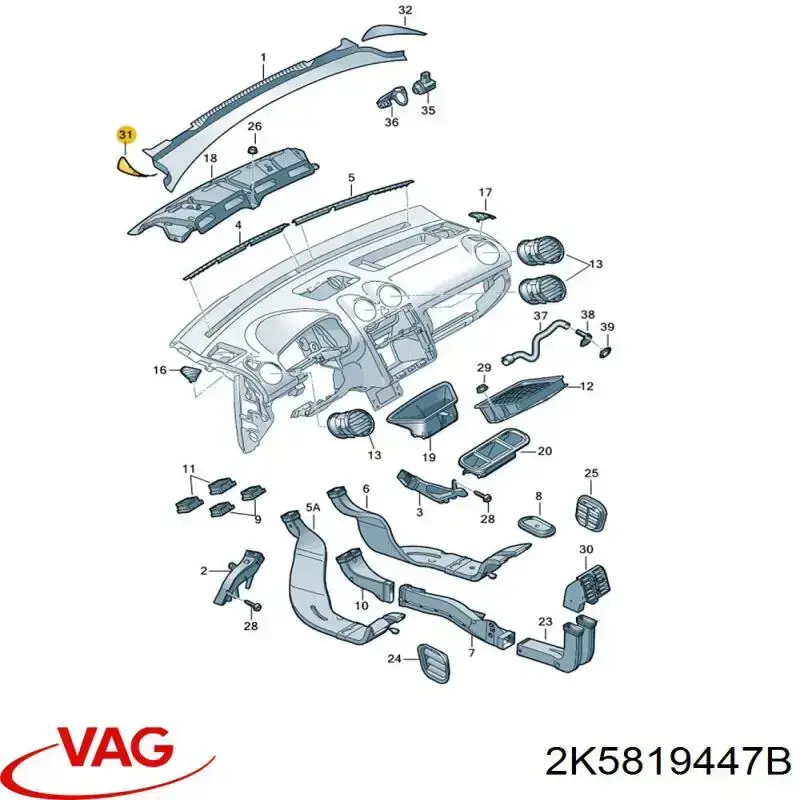 2K5819447B VAG