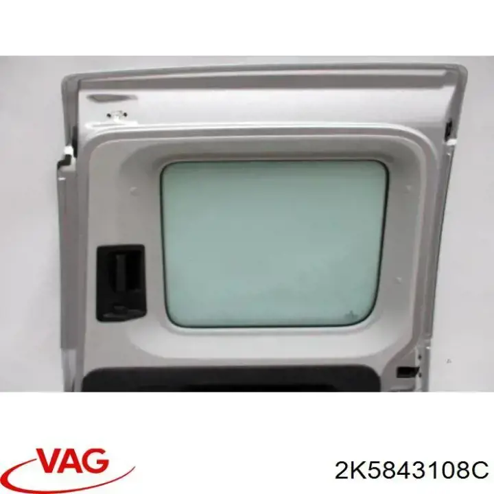 Дверь боковая (сдвижная) правая 2K5843108C VAG