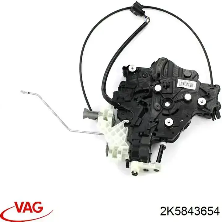 2K5843654 VAG Cerradura de puerta corrediza lateral puerta corrediza original y equivalente